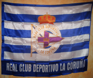 пазл Депортиво Ла-Корунья флаг